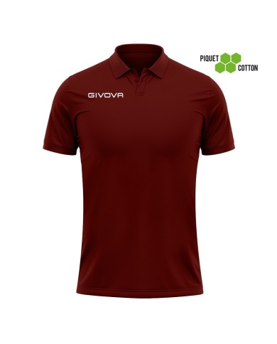 POLO COTONE PIQUET SUMMER GRANATA Tg. XS POLO COTONE PIQUET SUMMER GRANATA Tg. XS