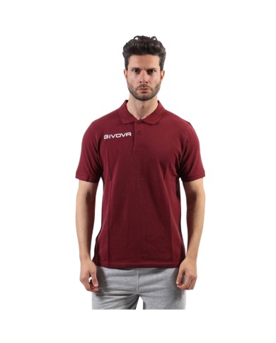 POLO COTONE PIQUET SUMMER GRANATA Tg. XS POLO COTONE PIQUET SUMMER GRANATA Tg. XS