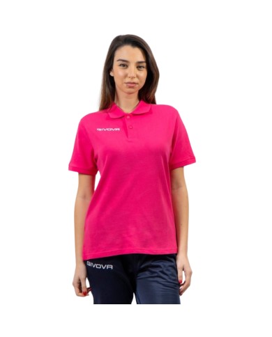 Polo SUMMER Givova MA005 Cotone Piquet 180gr Unisex Fuxia MA0050006 Polo SUMMER Givova MA005 Cotone Piquet 180gr Unisex Fuxia MA0050006