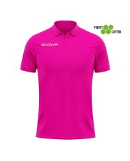 POLO COTONE PIQUET SUMMER FUXIA Tg. XS POLO COTONE PIQUET SUMMER FUXIA Tg. XS