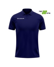 POLO COTONE PIQUET SUMMER BLU Tg. XS POLO COTONE PIQUET SUMMER BLU Tg. XS