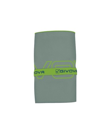 Telo Mare in Microfibra Givova BIG 80x165cm Spiaggia Grigio Verde Fluo ACC290934 Telo Mare in Microfibra Givova BIG 80x165cm Spiaggia Grigio Verde Fluo ACC290934