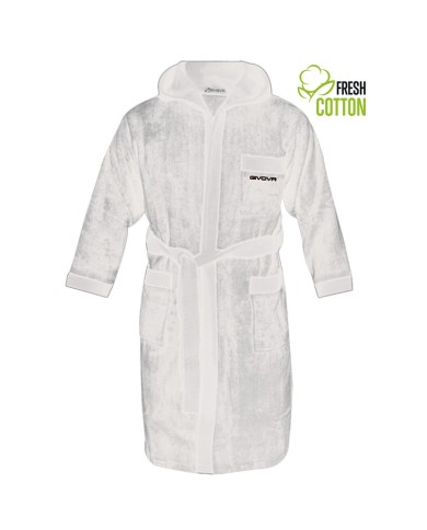 ACCAPPATOIO SPUGNA CINIGLIATO BIANCO Tg. 2XL ACCAPPATOIO SPUGNA CINIGLIATO BIANCO Tg. 2XL