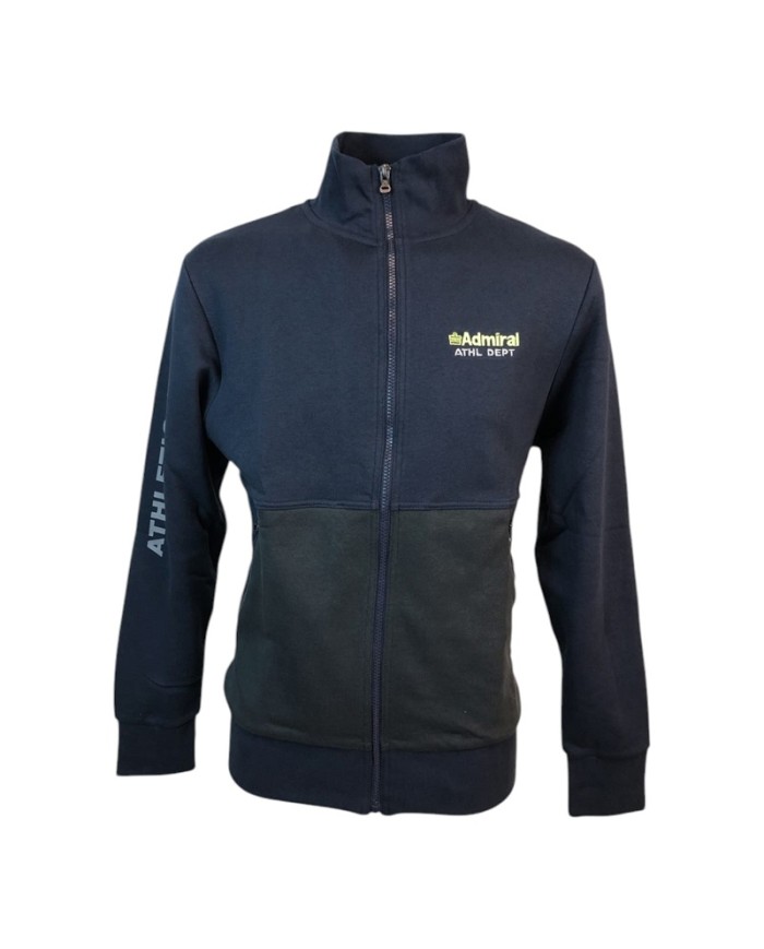 Felpa da Uomo Admiral AD2666AW101 Blu Full Zip