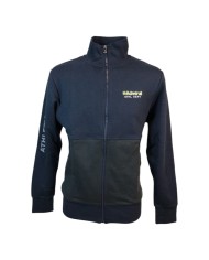 Felpa da Uomo Admiral AD2664  Felpata Full Zip Cappuccio Blu A2AD2664AW101