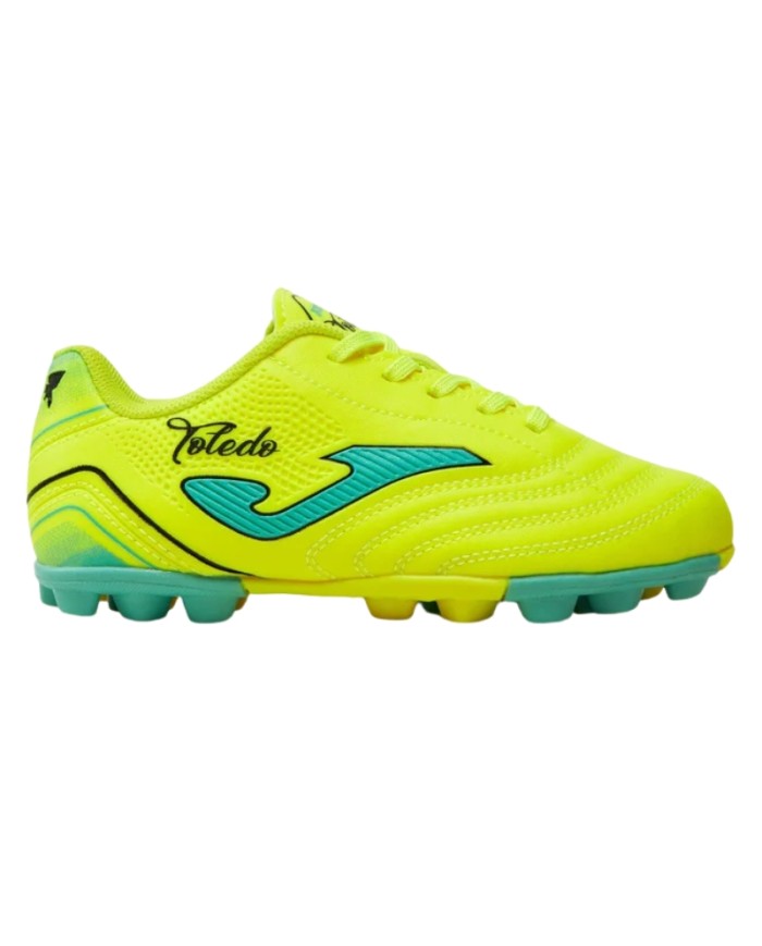 Scarpa da Calcetto Joma Toledo JR 2411 Giallo Azzurro TOJW2411HG