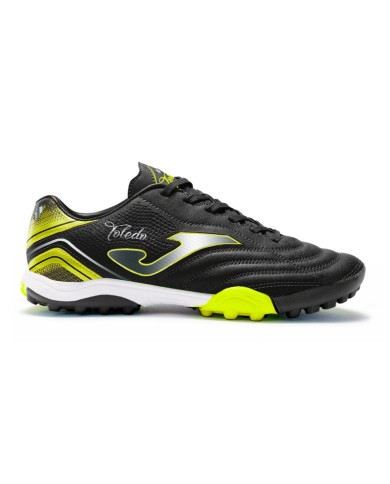 Scarpe da Calcetto Joma Toledo Jr 2201 Turf Nero Giallo TOJW2201TF Scarpe da Calcetto Joma Toledo Jr 2201 Turf Nero Giallo TOJW2201TF