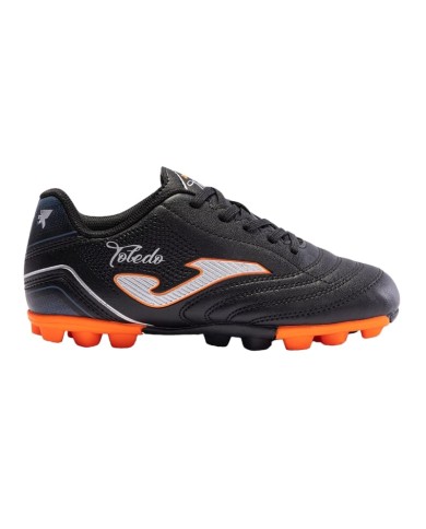 Scarpe da Calcetto Joma Toledo Jr 2401 Nero Hard Ground Junior TOJS2401HG Scarpe da Calcetto Joma Toledo Jr 2401 Nero Hard Ground Junior TOJS2401HG