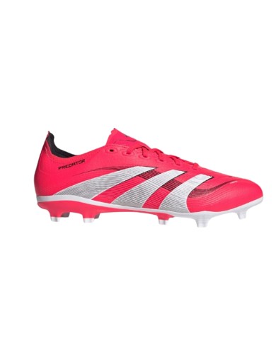 Scarpe da Calcio Adidas Predator League FG/MG Adulto Rosso Bianco ID3745 Scarpe da Calcio Adidas Predator League FG/MG Adulto Rosso Bianco ID3745