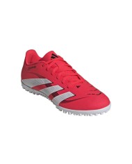 Scarpe da Calcetto Adidas Predator Club Turf Adulto Rosso Bianco ID3784