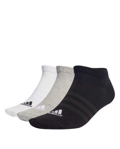 Calzini Adidas Bassi Thin and Light x3 Multicolore Cotone IC1337 Calzini Adidas Bassi Thin and Light x3 Multicolore Cotone IC1337