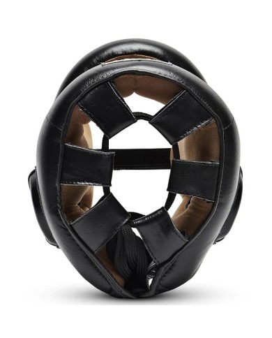 Casco Protettivo Leone Protection in Pelle CS425 Arti Marziali Boxe Nero Casco Protettivo Leone Protection in Pelle CS425 Arti Marziali Boxe Nero