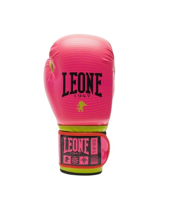 Guantoni da Boxe Leone Waves Thay MMa Kick 10OZ Fuxia GN313FX