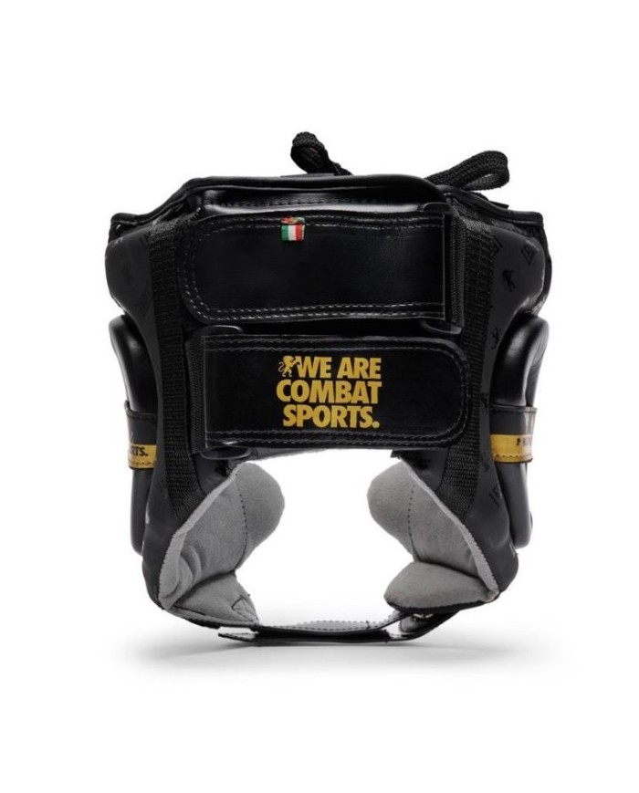 Casco Protettivo Leone DNA Head Gear Adulto Nero Oro MMA Boxe CS445 Casco Protettivo Leone DNA Head Gear Adulto Nero Oro MMA Boxe CS445