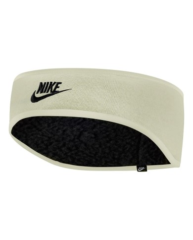 Fascia Tergisudore da Dona Nike Club Fleece in Pile Beige Running N1004360121 Fascia Tergisudore da Dona Nike Club Fleece in Pile Beige Running N1004360121
