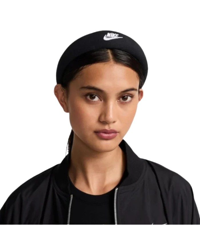 Fermacapelli in Pile Nike Club Donna Nero N1009097091