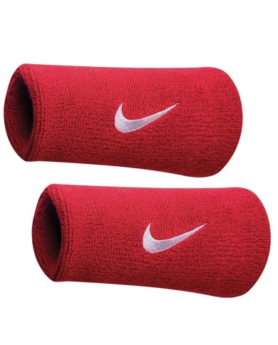 Polsini Nike Swoosh Antisudore Uomo Donna Tennis Fitness Sport Rosso NNN05601OS Polsini Nike Swoosh Antisudore Uomo Donna Tennis Fitness Sport Rosso NNN05601OS
