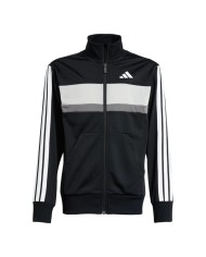 Tuta da Bambino Adidas 3-Stripes Essential Tiberio Acetato Nero JY0509