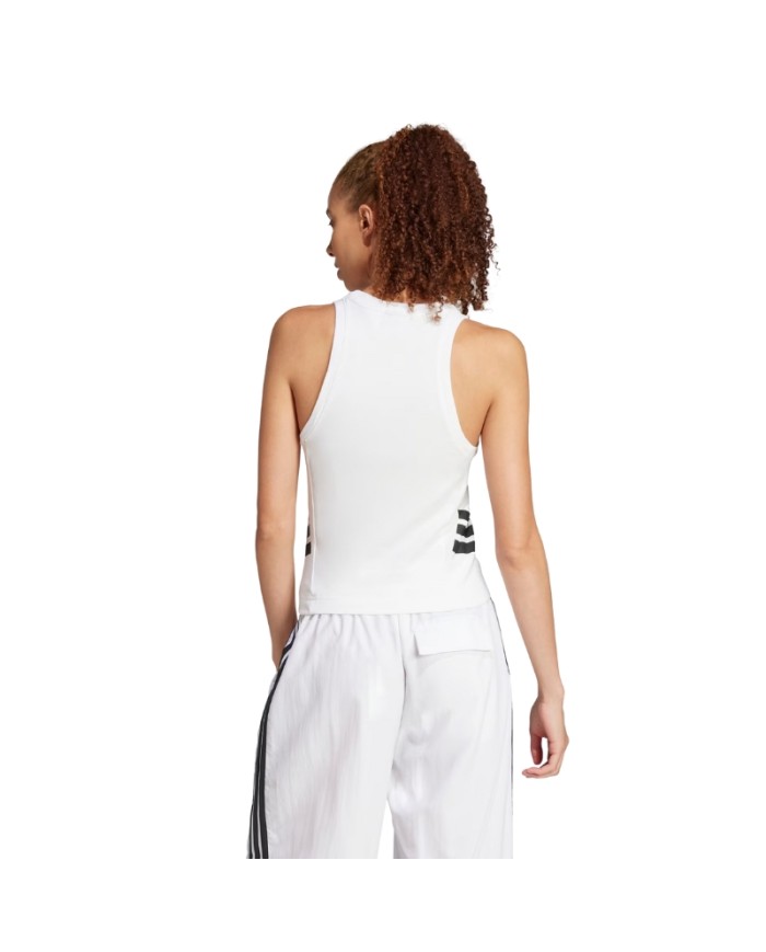 Canotta da Donna Adidas Future Icons 3-Stripes Tank Bianca JC5419