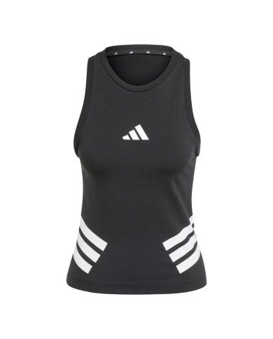 Canotta da Donna Adidas Future Icons 3-Stripes Tank Nera JC5418 Canotta da Donna Adidas Future Icons 3-Stripes Tank Nera JC5418