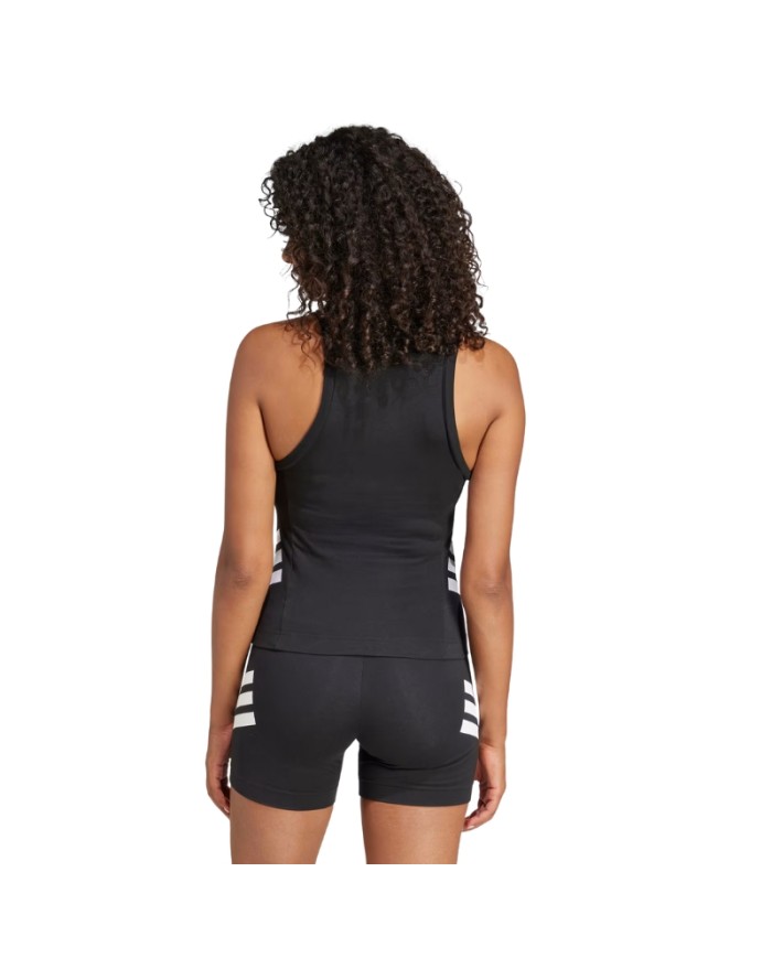 Canotta da Donna Adidas Future Icons 3-Stripes Tank Nera JC5418