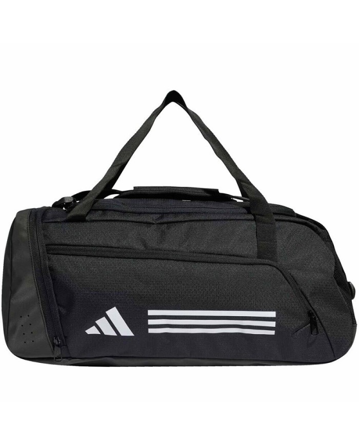 Borsa Adidas Duffle Essential 3-Stripes Taglia S Nera Unisex IP9862