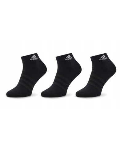 Calze Adidas Thin and Light 3 Pack Nero Cotone IC1282 Calze Adidas Thin and Light 3 Pack Nero Cotone IC1282