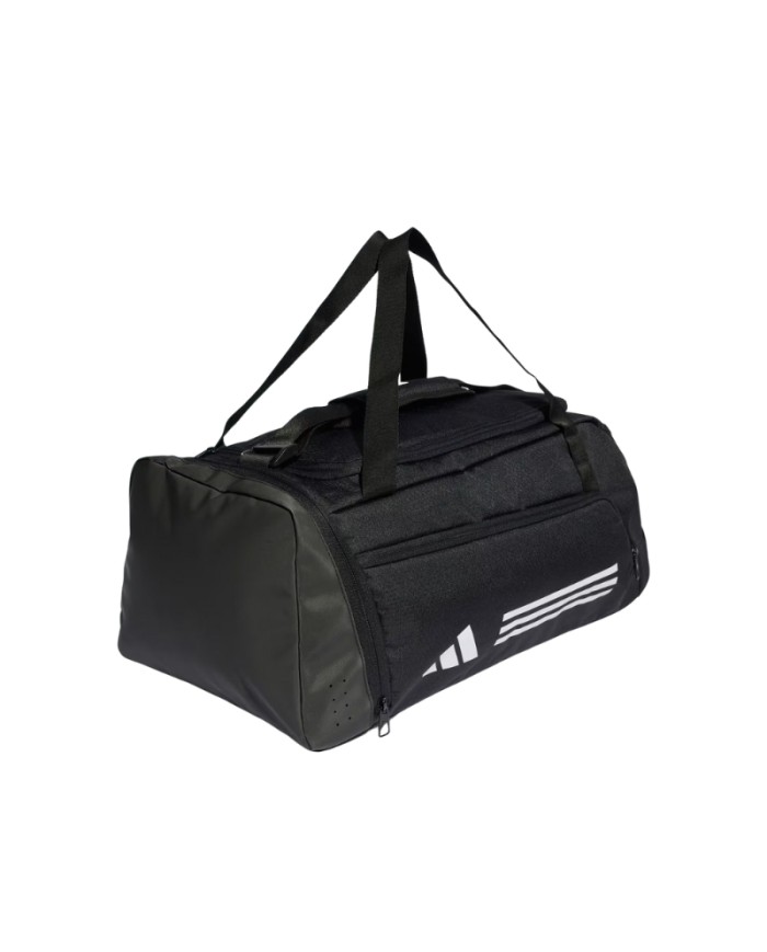 Borsa Adidas Duffle Essential 3-Stripes Taglia S Nera Unisex IP9862