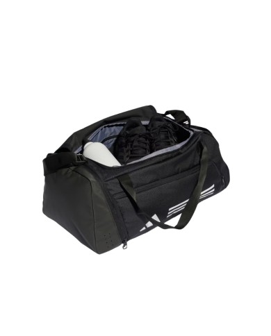 Borsa Adidas Duffle Essential 3-Stripes Taglia S Nera Unisex IP9862