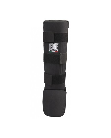 Paratibia con Parapiede Leone PT132-01 Nero Unisex Kickboxing