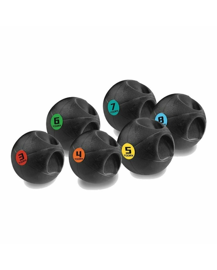 Palla Medica con Maniglie 8Kg Toorx AHF181 Fitness Crossfit Ginnastica Palla Medica con Maniglie 8Kg Toorx AHF181 Fitness Crossfit Ginnastica