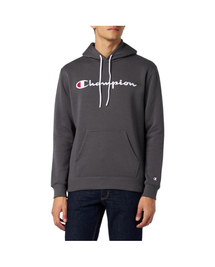 Felpa con Cappuccio Champion Legacy America Classic Grigio 219203ES508 Felpa con Cappuccio Champion Legacy America Classic Grigio 219203ES508