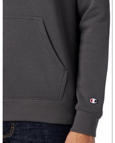 Felpa con Cappuccio Champion Legacy America Classic Grigio 219203ES508 Felpa con Cappuccio Champion Legacy America Classic Grigio 219203ES508