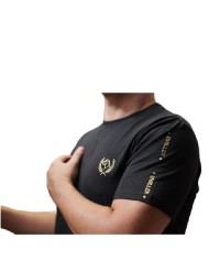 T-Shirt Phil Miller PHM197PR013 Blu Manica Corta da Uomo in Cotone