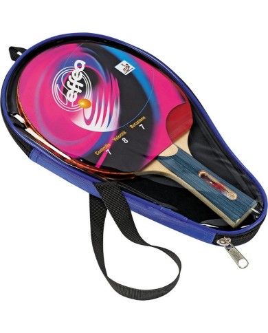 Racchetta Ping Pong Effea Rosso Nero Tennis Tavolo Liscia Sport 5008 Racchetta Ping Pong Effea Rosso Nero Tennis Tavolo Liscia Sport 5008