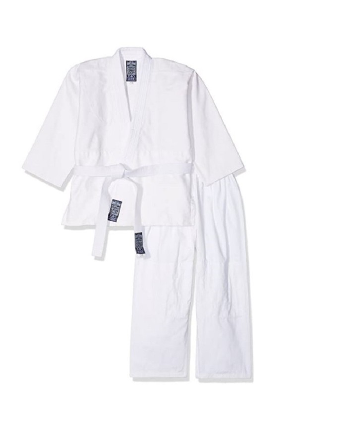 Kimono da Karate Gimer 100% Cotone Karatè-Gi Scuola Bianca 11006070012 Kimono da Karate Gimer 100% Cotone Karatè-Gi Scuola Bianca 11006070012