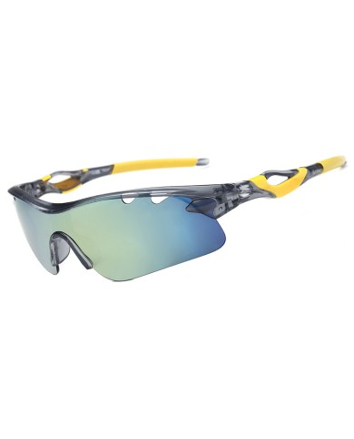 Occhiali da Sole Polarizzati Special Sport Multisport Grigio Giallo SUNGLSS08 Occhiali da Sole Polarizzati Special Sport Multisport Grigio Giallo SUNGLSS08