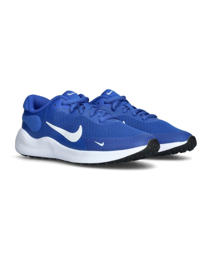 Scarpa da Running Ragazzo Nike Revolution 7 Sneakers Azzurra FB7689402