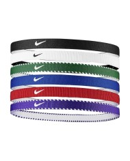 Fasce per Capelli Nike Flex Classici x6 Elastici Multicolore N1011927475