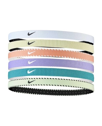 Fasce per Capelli Nike Flex Classici x6 Elastici Multicolore N1011927552 Fasce per Capelli Nike Flex Classici x6 Elastici Multicolore N1011927552