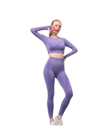 Maglia Corta Special Sport Manica Lunga Lilla Fitness Palestra MAGLIAMLLL01 Maglia Corta Special Sport Manica Lunga Lilla Fitness Palestra MAGLIAMLLL01
