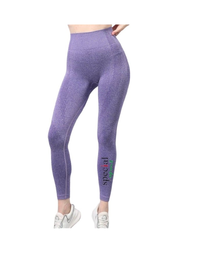 Leggings da Donna Special Sport Elasticizzato Fitness Palestra Lilla LEGSSLI01 Leggings da Donna Special Sport Elasticizzato Fitness Palestra Lilla LEGSSLI01