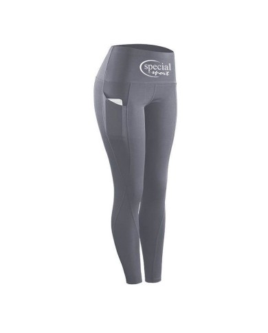 Leggings da Donna Special Sport Elasticizzato Fitness Palestra Grigio LEGSSGR02 Leggings da Donna Special Sport Elasticizzato Fitness Palestra Grigio LEGSSGR02