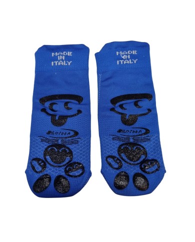 Calza Antiscivolo Baby Brizza Grip Silicone Palestra Blu 0611 Calza Antiscivolo Baby Brizza Grip Silicone Palestra Blu 0611
