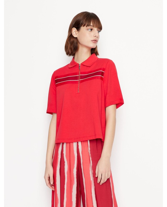 Polo con zip  Armani Exchange 3lymbk