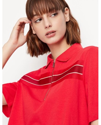 Polo con zip  Armani Exchange 3lymbk Polo con zip  Armani Exchange 3lymbk