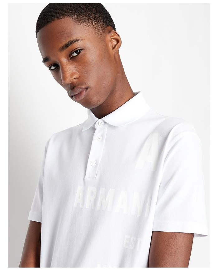 Polo con maxi logo  Armani Exchange 3lzfba