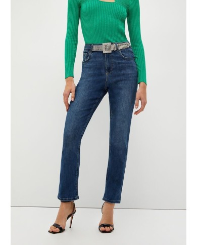 Pantalone Liu Jo Blu Ua3019d4391 Pantalone Liu Jo Blu Ua3019d4391