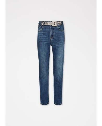 Pantalone Liu Jo Blu Ua3019d4391 Pantalone Liu Jo Blu Ua3019d4391