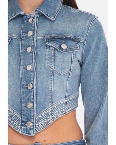 Giubbino Liu Jo Denim Ua4086d4615 Giubbino Liu Jo Denim Ua4086d4615